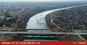 Nga: Một số cây cầu nối Kherson với bán đảo Crimea bị tấn công