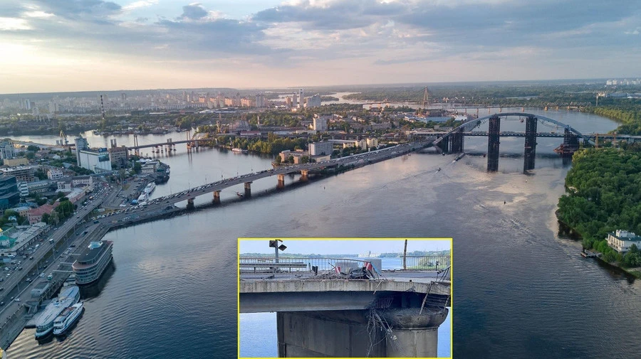 Nga phá 3 cây cầu ở Kiev, chia cắt hai bờ Đông - Tây Dnieper