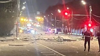Nga: Thiết bị bay không người lái lao vào tòa nhà dân cư ở Moskva