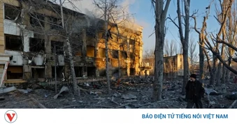Nga tung lực lượng cơ giới ồ ạt, mở màn chiến dịch mùa xuân tại Donetsk