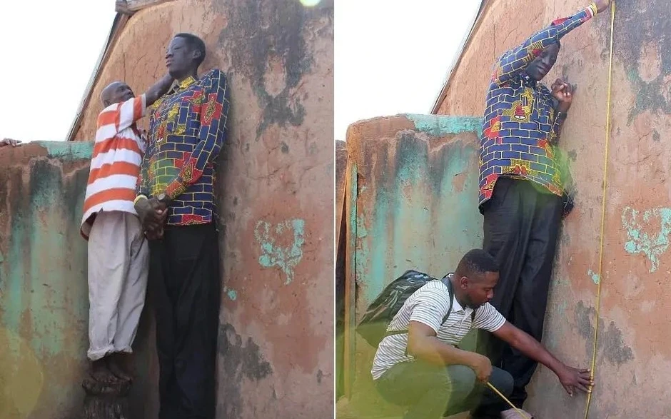 Người đàn ông Ghana cao 2,24m qua đời vì không ngừng phát triển chiều cao