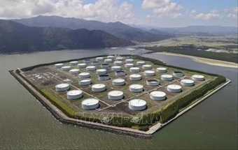 Nhật Bản hạ dự báo tăng trưởng kinh tế do áp lực từ giá dầu