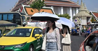 Nhiệt độ ở Bangkok vượt 52 độ C, ở mức cực kỳ nguy hiểm