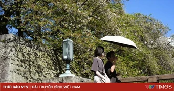 Nhiều khu vực tại Nhật Bản ghi nhận nắng nóng trái mùa
