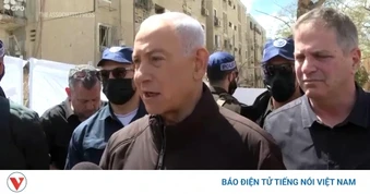 Ông Netanyahu thị sát Arad, kêu gọi các nước tham gia chiến dịch của Mỹ - Israel
