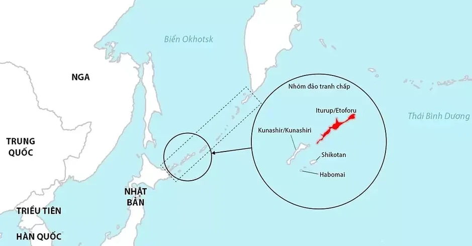 Ông Putin lần đầu thăm quần đảo tranh chấp với Nhật Ông Putin lần đầu thăm quần đảo tranh chấp với Nhật