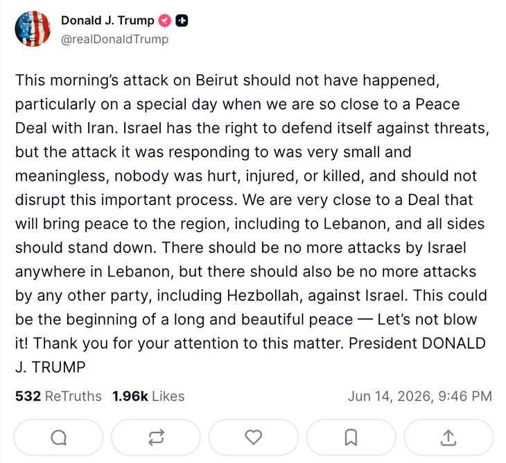 Ông Trump chỉ trích Israel, yêu cầu 'dừng tay' vì thỏa thuận hòa bình Ông Trump chỉ trích Israel, yêu cầu 'dừng tay' vì thỏa thuận hòa bình