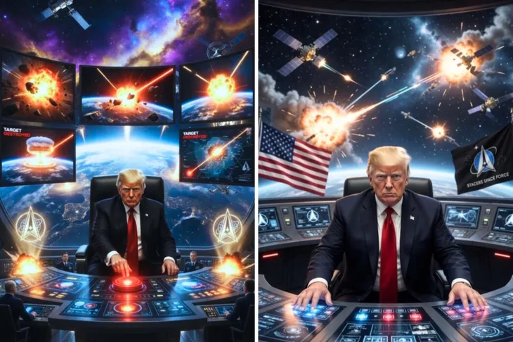 Ông Trump đăng ảnh 'bắt sống người ngoài hành tinh' Ông Trump đăng ảnh 'bắt sống người ngoài hành tinh'