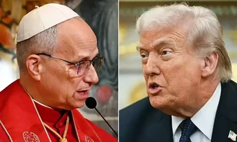 Ông Trump: Tôi không đối đầu với Giáo hoàng