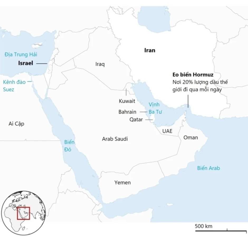 Ông Trump tuyên bố mở chiến dịch hỗ trợ tàu qua eo biển Hormuz