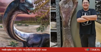Phát hiện hóa thạch khủng long lớn nhất Đông Nam Á tại Thái Lan