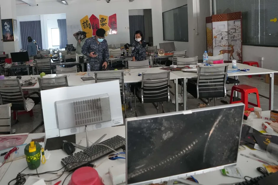 Phát hiện "thành phố lừa đảo" tại biên giới Thái Lan - Campuchia Phát hiện "thành phố lừa đảo" tại biên giới Thái Lan - Campuchia
