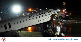 Phi công và cơ phó thiệt mạng sau va chạm giữa máy bay Air Canada và xe cứu hỏa