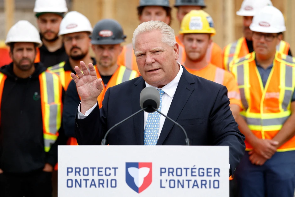 Quan chức Canada dọa cắt điện sang Mỹ, Tổng thống Trump phản ứng mạnh Quan chức Canada dọa cắt điện sang Mỹ, Tổng thống Trump phản ứng mạnh