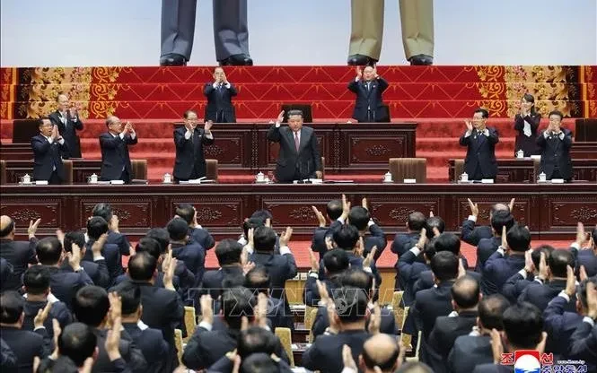 Quốc hội Triều Tiên thông qua nhiều nghị quyết quan trọng Quốc hội Triều Tiên thông qua nhiều nghị quyết quan trọng