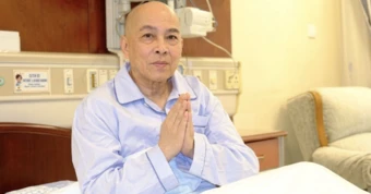 Quốc vương Campuchia phẫu thuật ung thư tuyến tiền liệt tại Trung Quốc