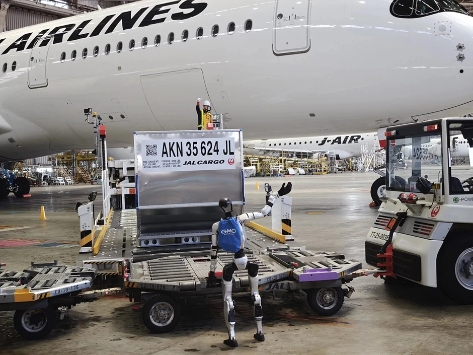 Robot hình người chính thức “đi làm” tại sân bay Tokyo, chuẩn bị thay con người xử lý hành lý Robot hình người chính thức “đi làm” tại sân bay Tokyo, chuẩn bị thay con người xử lý hành lý