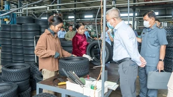 Sản xuất công nghiệp của Campuchia tăng mạnh