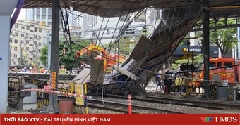Sập cầu vượt tại thủ đô Seoul khiến ít nhất 3 người thiệt mạng