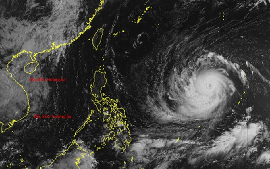 Siêu bão BAVI gây gió mạnh diện rộng, hướng về Philippines Siêu bão BAVI gây gió mạnh diện rộng, hướng về Philippines