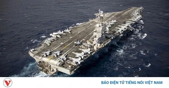 Siêu tàu sân bay Mỹ trở lại Trung Đông