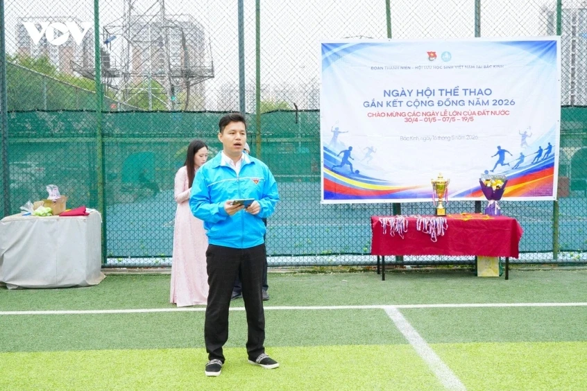 Sôi nổi ngày hội thể thao gắn kết cộng đồng của lưu học sinh Việt Nam tại Bắc Kinh Sôi nổi ngày hội thể thao gắn kết cộng đồng của lưu học sinh Việt Nam tại Bắc Kinh