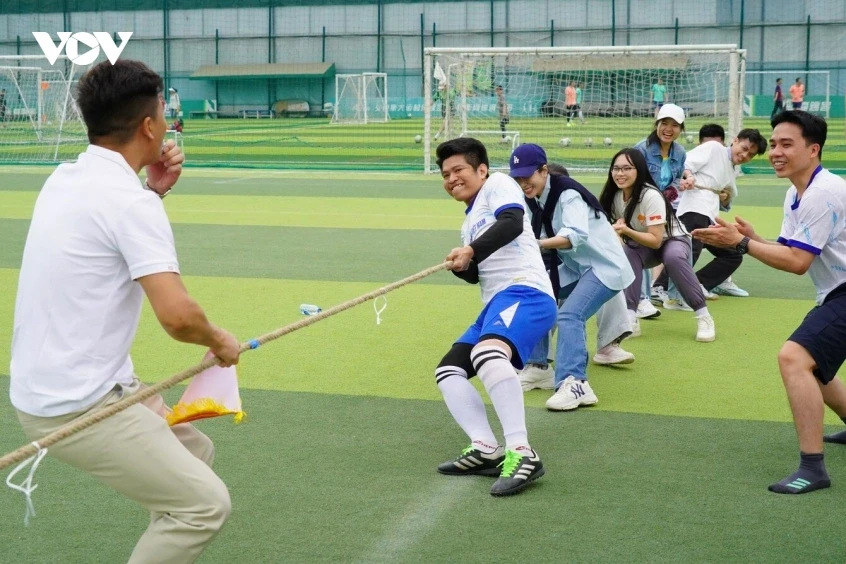 Sôi nổi ngày hội thể thao gắn kết cộng đồng của lưu học sinh Việt Nam tại Bắc Kinh Sôi nổi ngày hội thể thao gắn kết cộng đồng của lưu học sinh Việt Nam tại Bắc Kinh