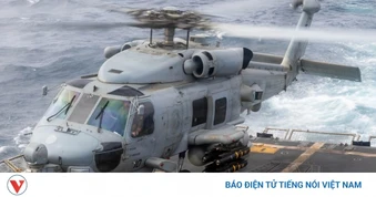 Sức mạnh “Diều hâu biển” MH-60R mang tên lửa Hellfire trên tàu khu trục Mỹ