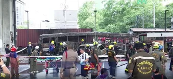 Tai nạn tàu hỏa và xe buýt tại Thái Lan khiến 8 người thiệt mạng