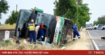Tai nạn xe bus ở Hungary khiến hàng chục người thương vong