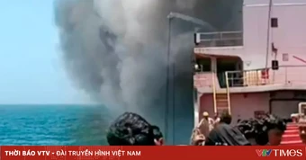Tàu chở dầu bị trúng đạn và chìm ngoài khơi Oman