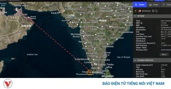 Tàu chở khí hóa lỏng (LNG) đầu tiên đi qua eo Hormuz kể từ đầu xung đột