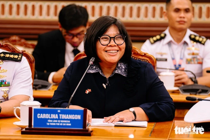 Tàu Hải quân Indonesia cập cảng TP.HCM, củng cố quan hệ Đối tác chiến lược toàn diện Tàu Hải quân Indonesia cập cảng TP.HCM, củng cố quan hệ Đối tác chiến lược toàn diện
