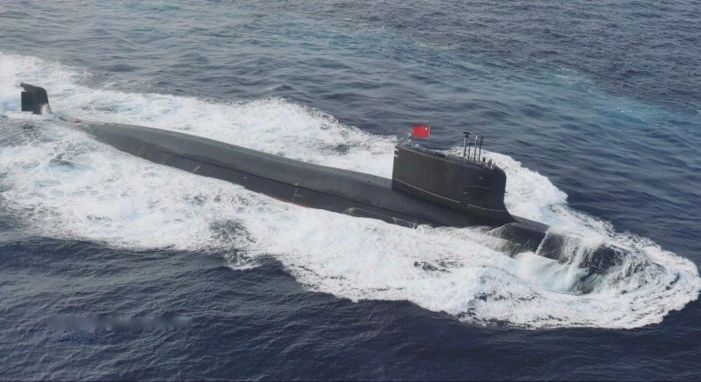 Tàu ngầm hạt nhân bí ẩn của Trung Quốc xuất hiện trên biển Tàu ngầm hạt nhân bí ẩn của Trung Quốc xuất hiện trên biển