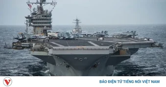 Tàu sân bay hạt nhân USS George Washington của Mỹ quay lại Nhật Bản
