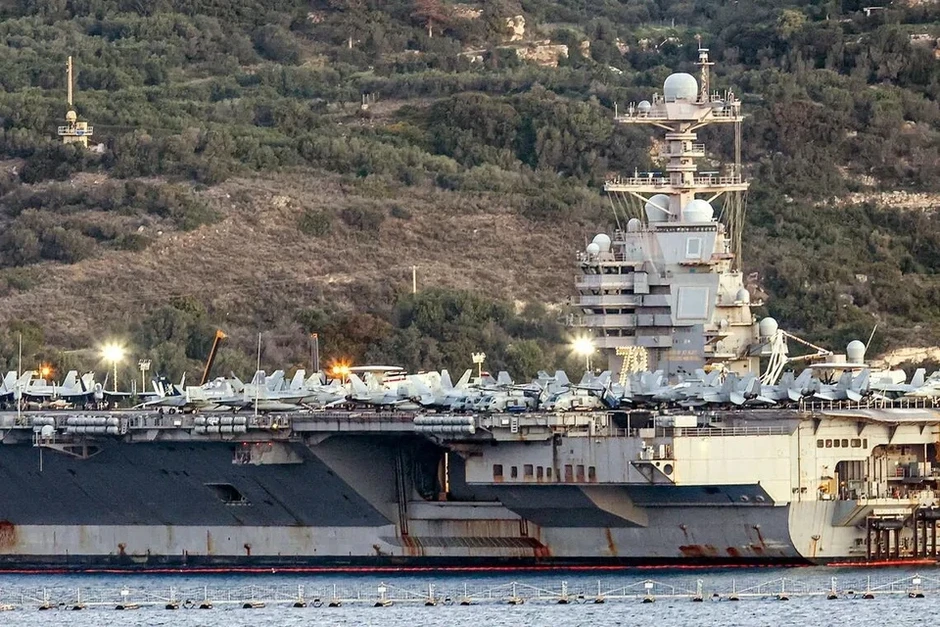 Tàu sân bay Mỹ rời Trung Đông giữa chiến sự với Iran Tàu sân bay Mỹ rời Trung Đông giữa chiến sự với Iran