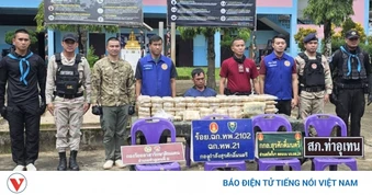 Thái Lan bắt quan chức vận chuyển 400.000 viên ma túy