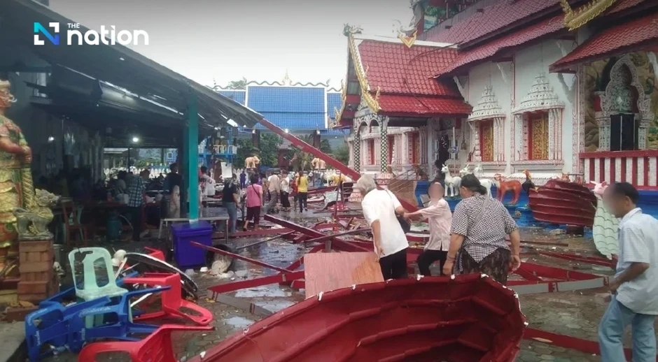 Thái Lan cảnh báo mưa dông, gió lốc trên diện rộng Thái Lan cảnh báo mưa dông, gió lốc trên diện rộng