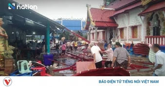 Thái Lan cảnh báo mưa dông, gió lốc trên diện rộng