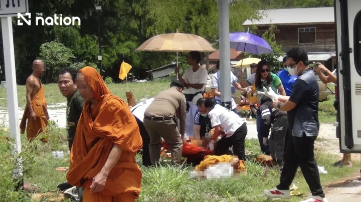 Thái Lan: Cậu bé 11 tuổi đâm xe vào đoàn hành hương, 8 nhà sư thiệt mạng