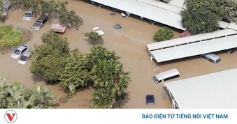 Thái Lan phát cảnh báo đỏ về nguy cơ lũ quét, sạt lở đất nhiều khu vực