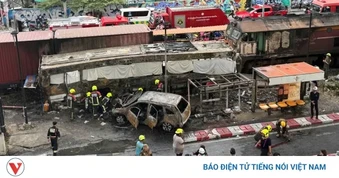 Thái Lan siết an toàn đường sắt sau vụ tai nạn tàu hỏa nghiêm trọng ở Bangkok