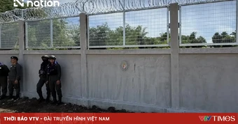 Thái Lan xây hàng rào biên giới với Campuchia