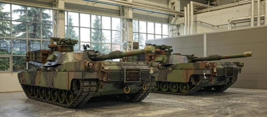 Thêm hàng loạt xe tăng M1A2SEPv3 Abrams tối tân áp sát biên giới Nga Thêm hàng loạt xe tăng M1A2SEPv3 Abrams tối tân áp sát biên giới Nga