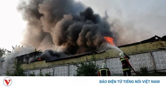 Thủ đô Kiev của Ukraine hứng chịu loạt tên lửa mới từ Nga