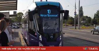Thủ đô Moscow đổi mới hệ thống tàu điện mặt đất