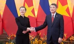 Thủ tướng Lê Minh Hưng chủ trì lễ đón Thủ tướng Liechtenstein Brigitte Haas