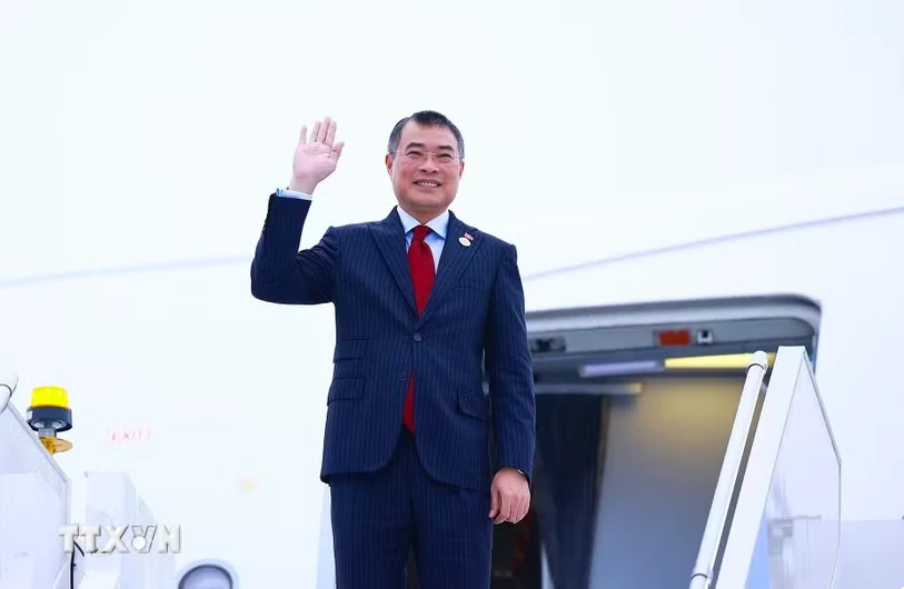 Thủ tướng Lê Minh Hưng về đến Hà Nội, kết thúc thành công chuyến công tác tại Nga Thủ tướng Lê Minh Hưng về đến Hà Nội, kết thúc thành công chuyến công tác tại Nga