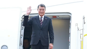 Thủ tướng lên đường dự hội nghị kỷ niệm 35 năm quan hệ ASEAN - Nga