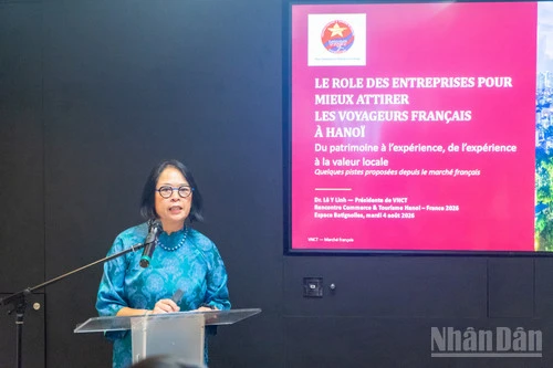 Thúc đẩy hợp tác thương mại, đầu tư và du lịch giữa Hà Nội và các đối tác Pháp Thúc đẩy hợp tác thương mại, đầu tư và du lịch giữa Hà Nội và các đối tác Pháp